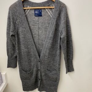 AEO American eagle Outfitters wool blend cardigan